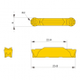 MITSUBISHI пластина твердосплавная GY2M0400G200N-BM VP20RT