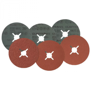 3M Cubitron II 987C Фибровый круг 125х22 P60 27646