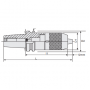 SUKEN BT40-APU13-110 Сверлильный патрон