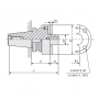 SUKEN BT40-FMB22-100  оправка для торцовой фрезы